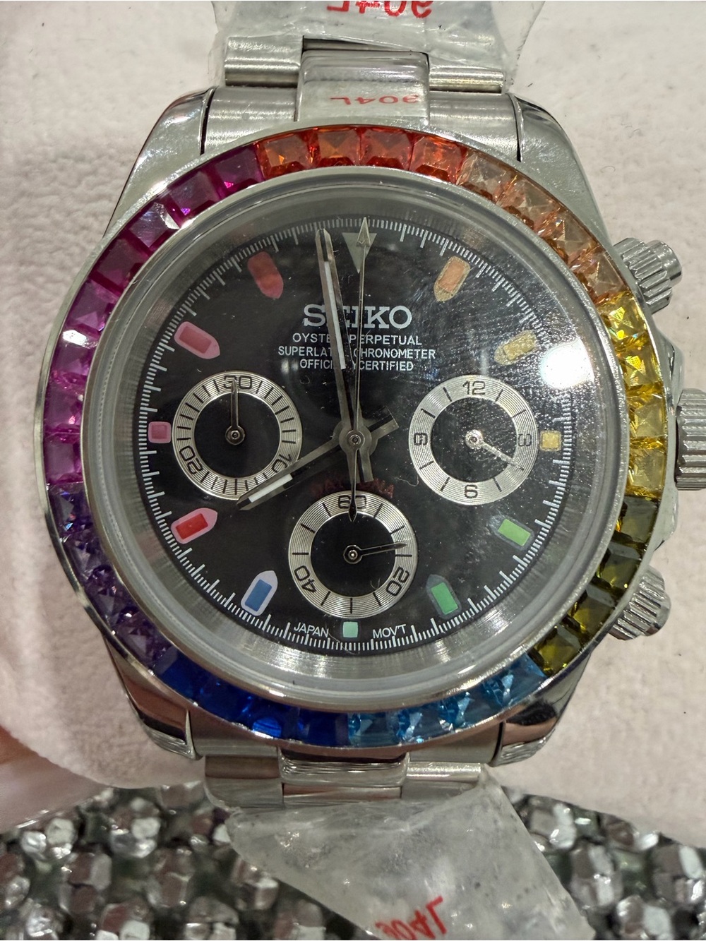 Seiko Rainbow Chronograph Watch